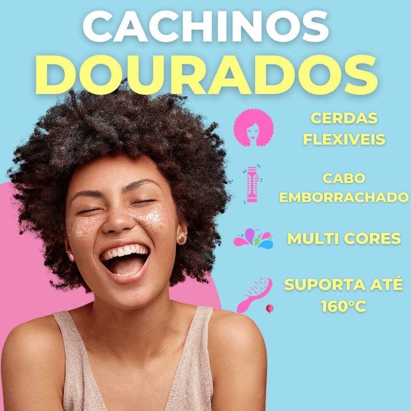 Escova Polvo - Cachinhos Dourados