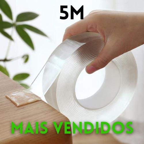 Magic Nanotape® - Fita Dupla Face Para Quadros CC01 LojasStonks 5 Metros (MAIS VENDIDOS) 