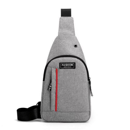 FashionBag™ - Mochila AntiFurto BS-MC01 LojasStonks Cinza Race 