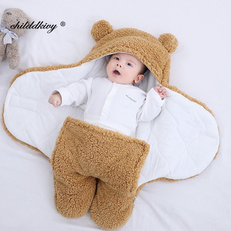 Cobertor Para Bebê Ultra Macio Childdkivy® - Fluffy Bear