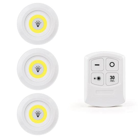 Luminária Led Smart + Controle Grátis - LigthOn CC30 LojasStonks 3 LED + Controle Grátis 