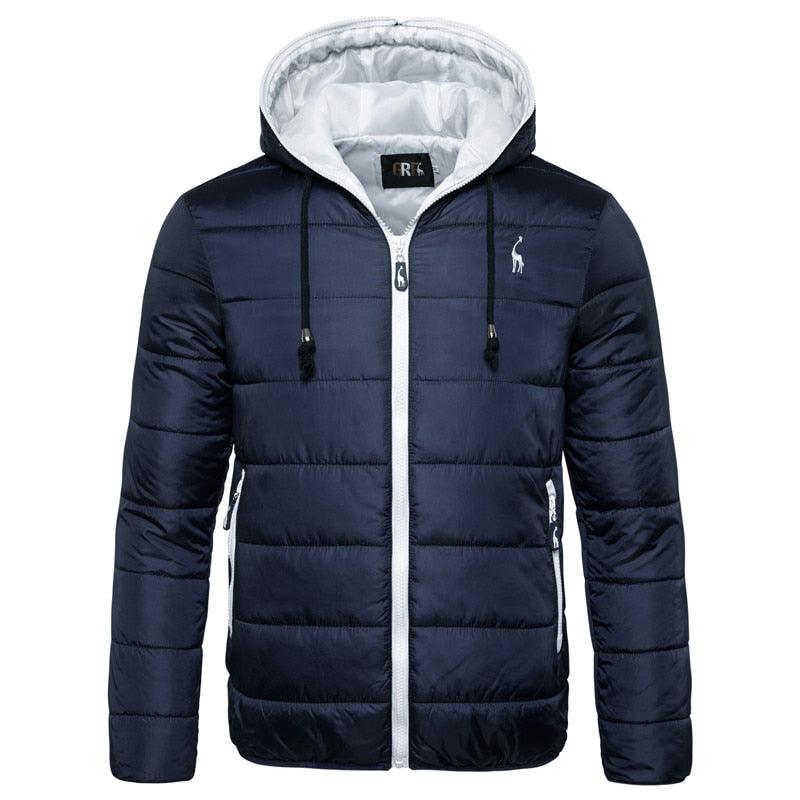 Modern Men - Jaqueta de Inverno Polo MD23 LojasStonks Azul/Branco PP 