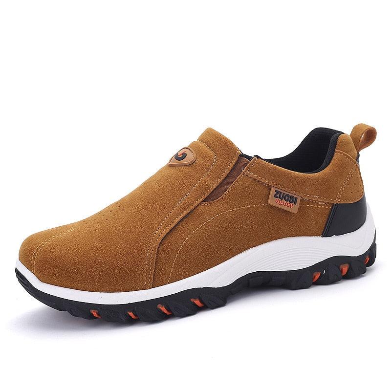 Tênis Maculino Mocassim Camusa - Exclusive Sport 0 LojasStonks Marrom 37 